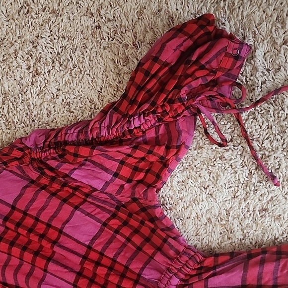 NWT Free People Red Combo Top XS - Picture 9 of 15